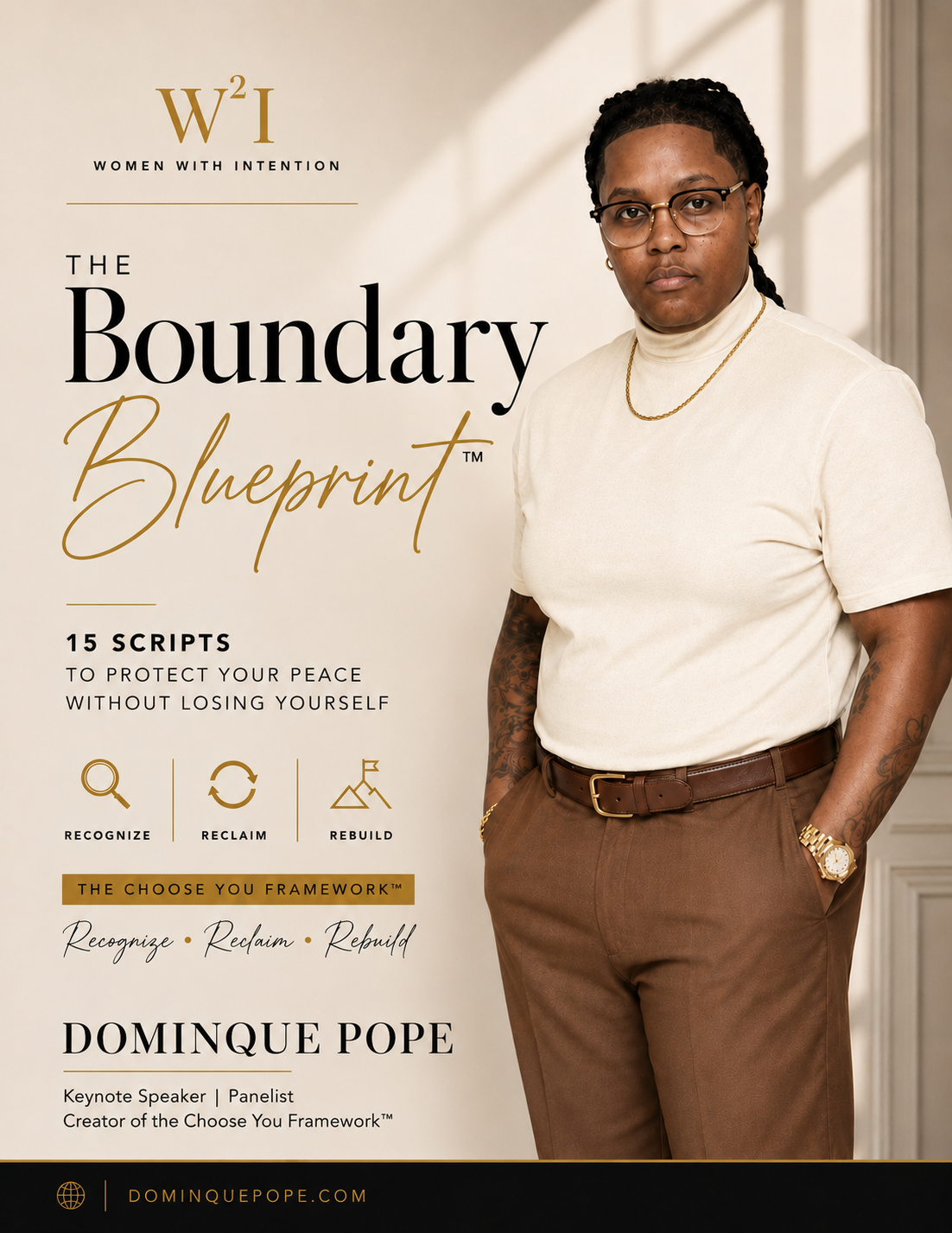 The Boundary Blueprint™ cover by Dominque Pope